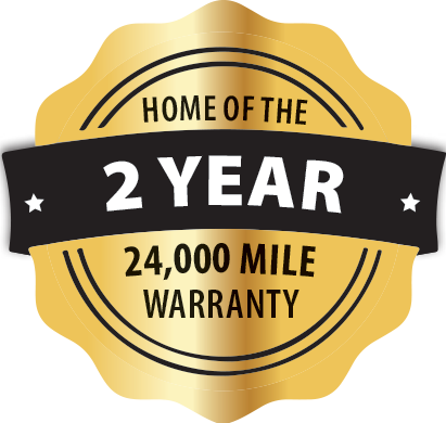 2 year 24,000 mile warranty